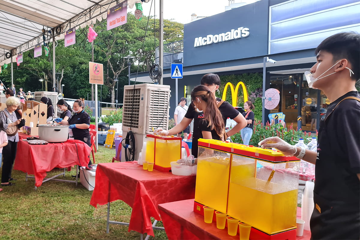 Bird Nest Drink Live Station