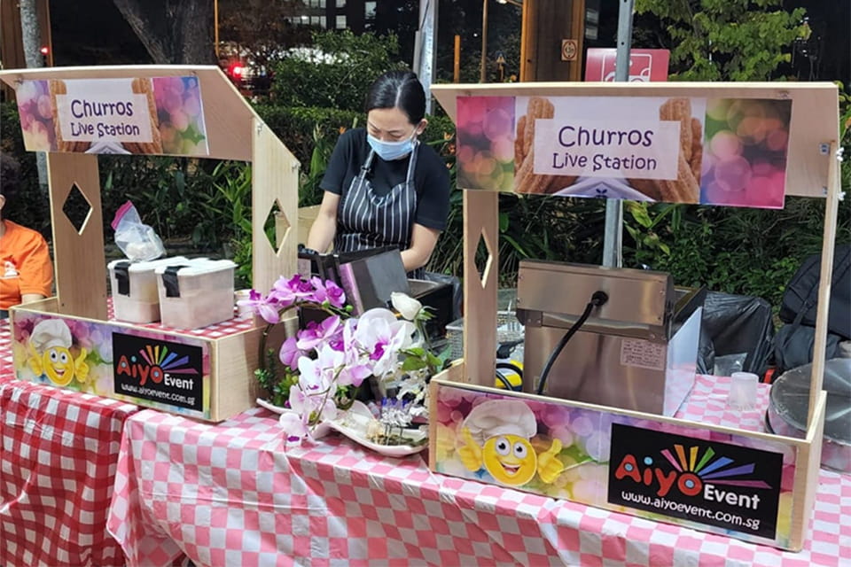 Churros Live Station