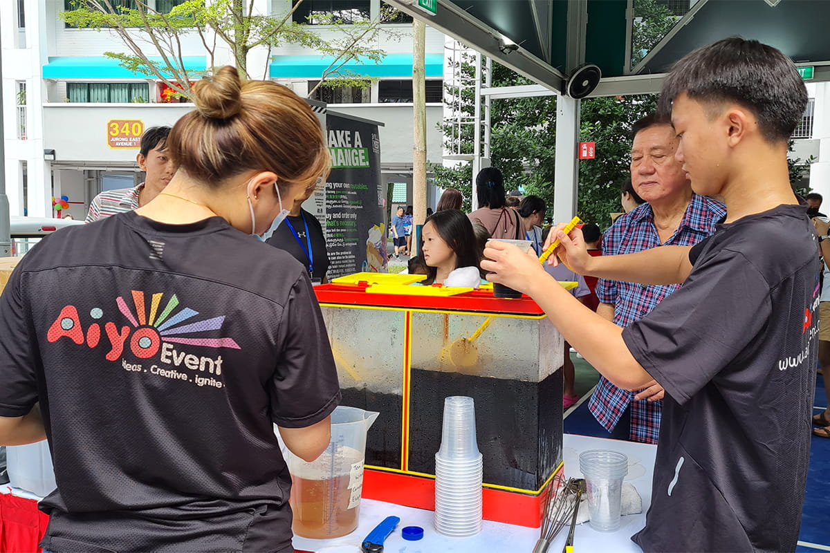 Grass Jelly Drink Live Station