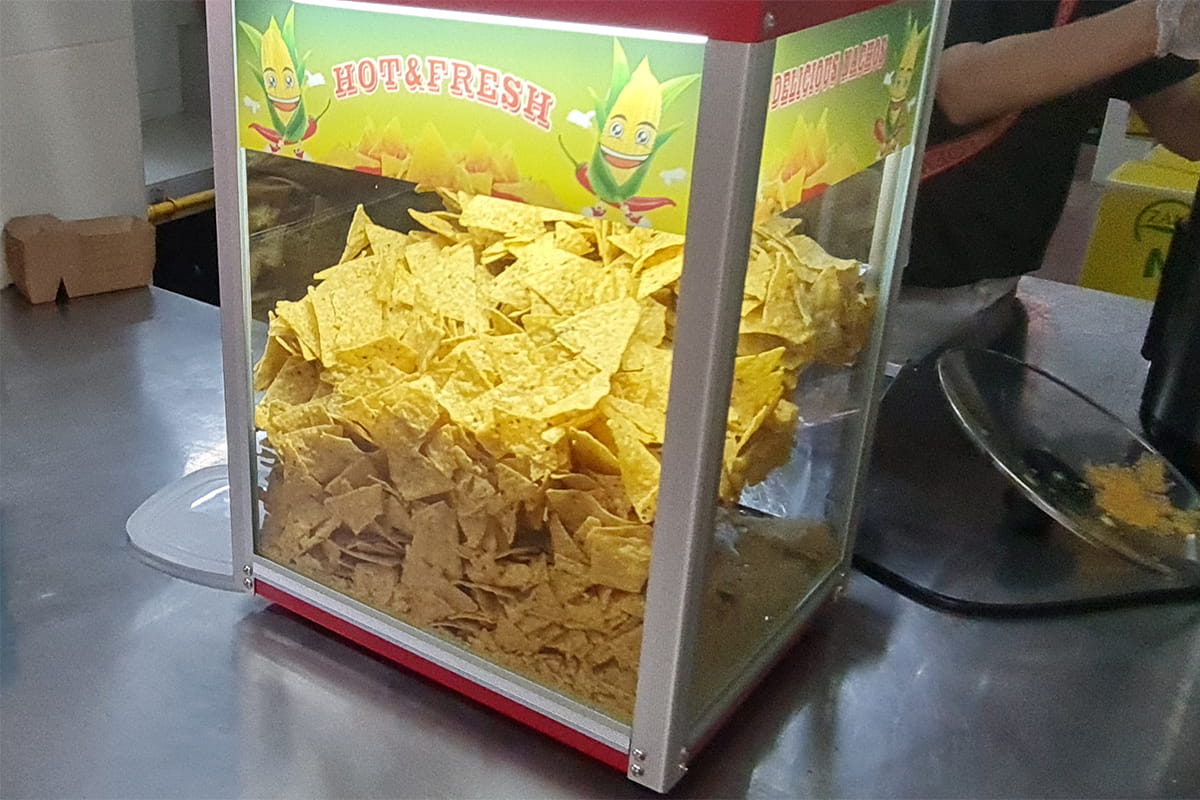 Nachos Cheese Live Station