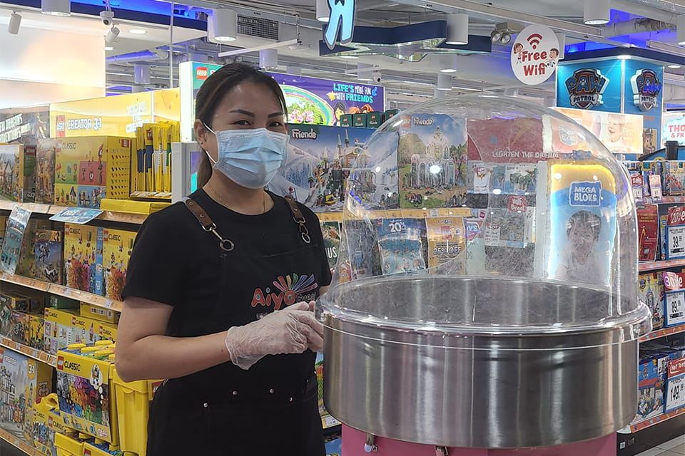 Popcorn & Candy Floss Live Station