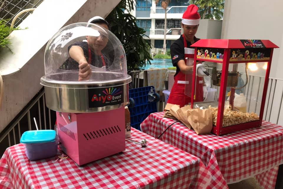 Popcorn & Candy Floss Live Station