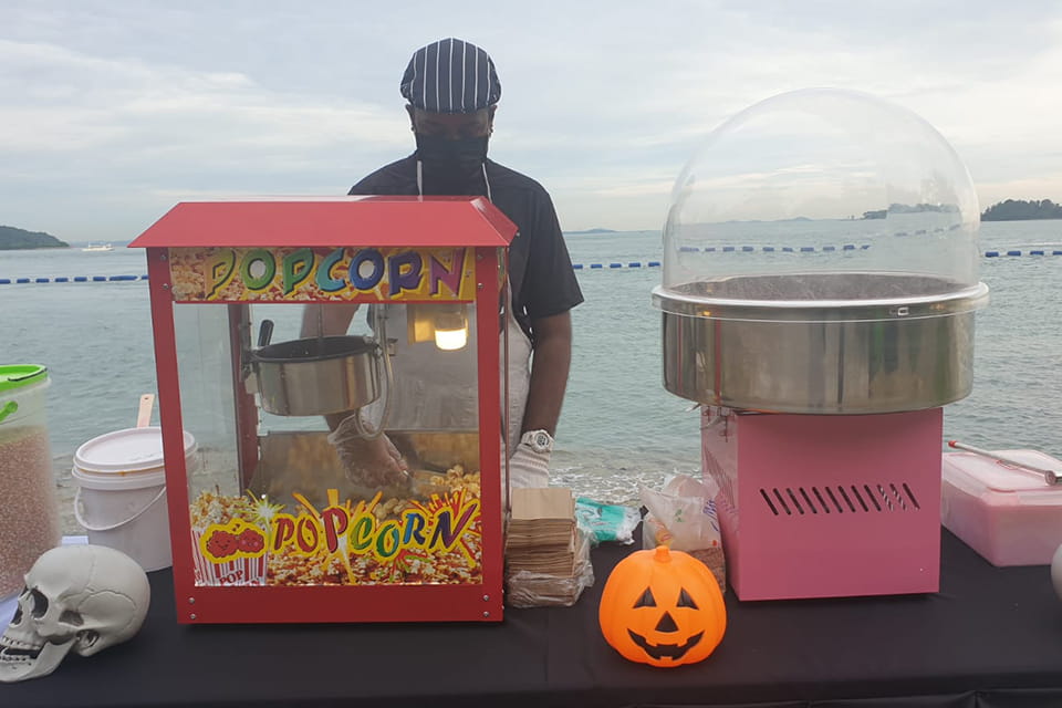 Popcorn & Candy Floss Live Station