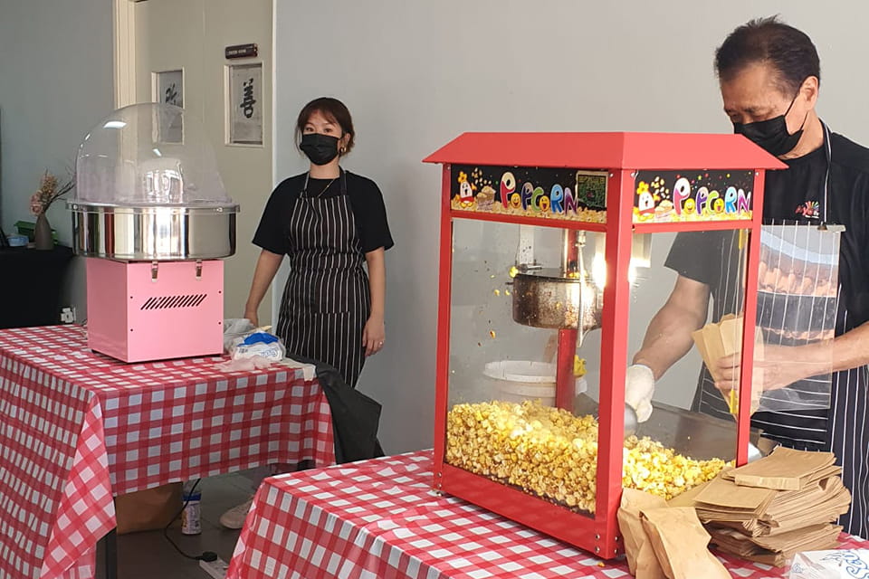 Popcorn & Candy Floss Live Station